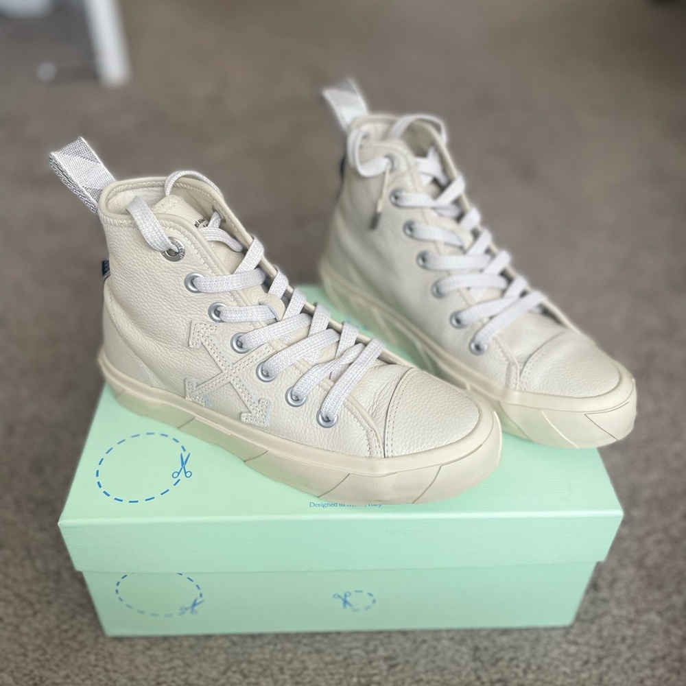 Off white sneakers
